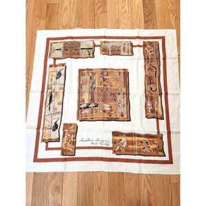 Linen Table Cloth Australian Aborigines Bark Painting Table Cover